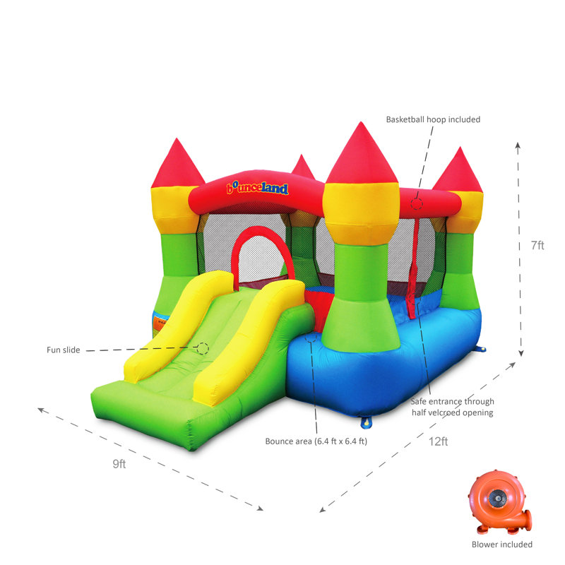 Castle Hoop Bounce House