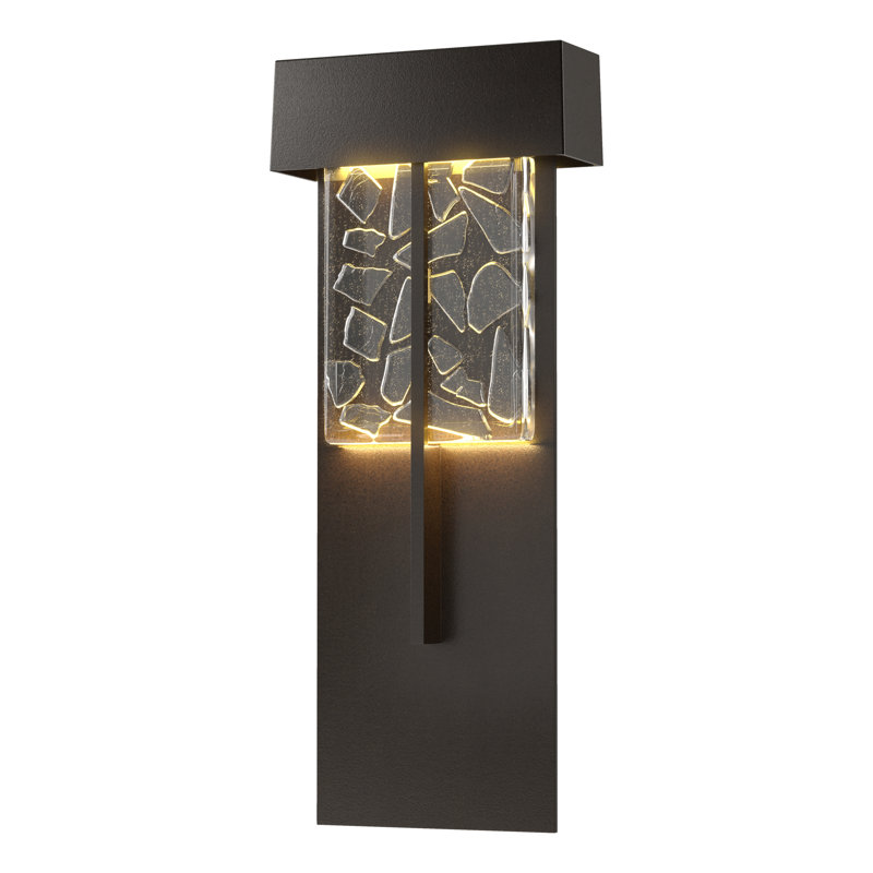 Shard Outdoor Flush Mount, Coastal Oil Rubbed Bronze, 20.9" H x 8.6" W x 3.5" D