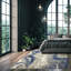 Tapis bleu / doré Marble-304178332