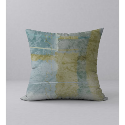 Abstract Reversible Throw Pillow