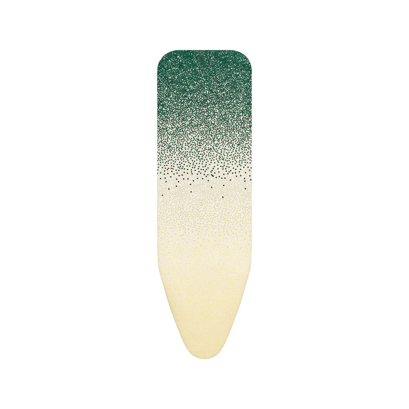 Brabantia Size B Ironing Board with Solid Steam Iron Rest, Black/Green/Beige
