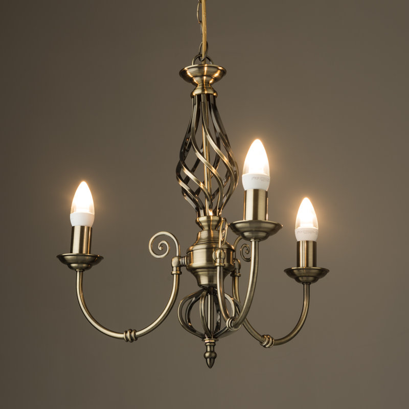 Zoey 3-Light Candle Style Chandelier