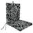 21" x 44" Outdoor Chair Cushion with Ties and Loop-331135825