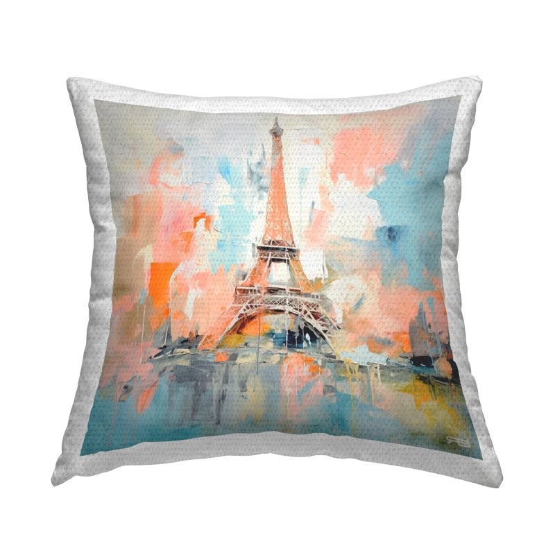 Abstract Outdoor Throw Pillow