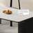 Solid Wood Creamy Rock Tabletop Dining Table set-105844177
