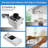 Awoco 30" Stainless Steel 1000 CFM Ducted (Vented) Insert Range Hood with Baffle Filter