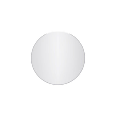 Flat Wall Mirror with Hooks