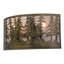 Rustic Lodge 2 - Light Flush Mounted Sconce