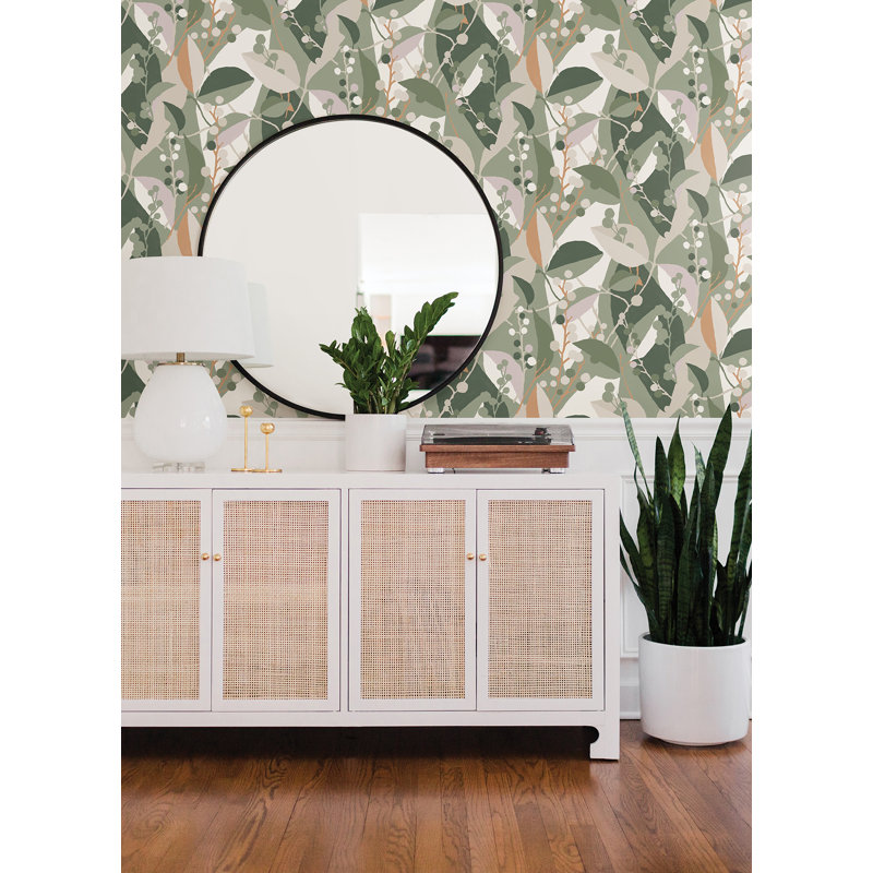 Papier peint Adelaide, Vert