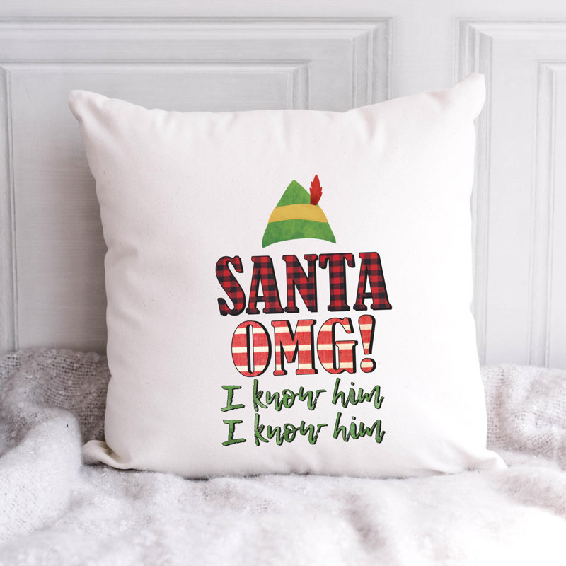 Christmas2_1 Reversible Throw Pillow, 14" x 14"