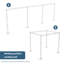 Metal Arbour in White