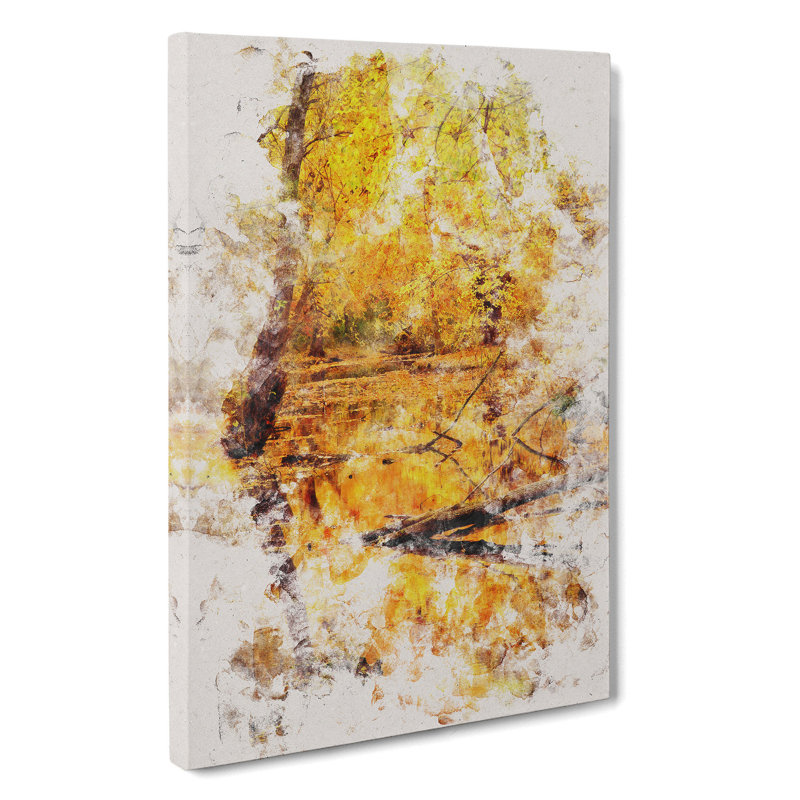 Autumn Forest Vol.1 Watercolour, 35cm H x 50cm W x 3cm D
