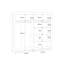 Carennac 4 Door Manufactured Wood Wardrobe