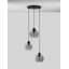 3 - Light Black Cluster Pendant
