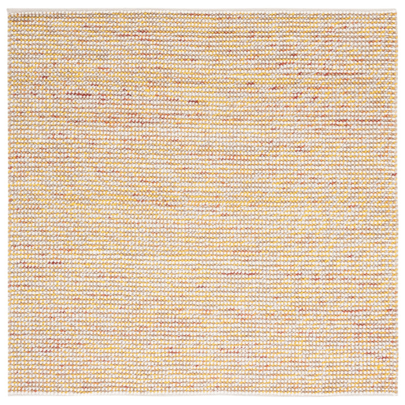 Ardonia Hand Woven Wool Rug, Square 6'