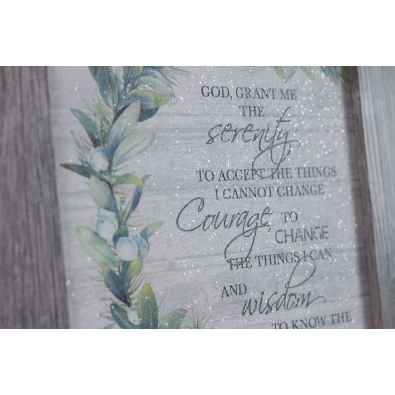 " Serenity Prayer "