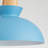 Ozma 1-Light Adjustable Aluminum Dome Pendant-1050931901