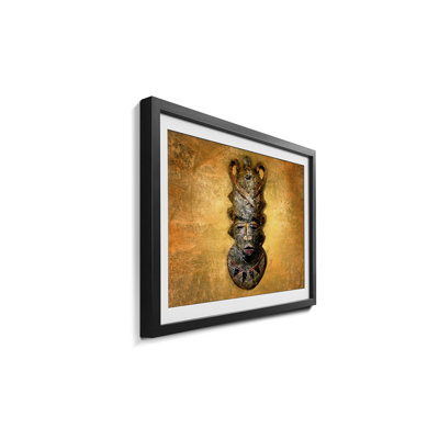 African Mask - Single Picture Frame Print