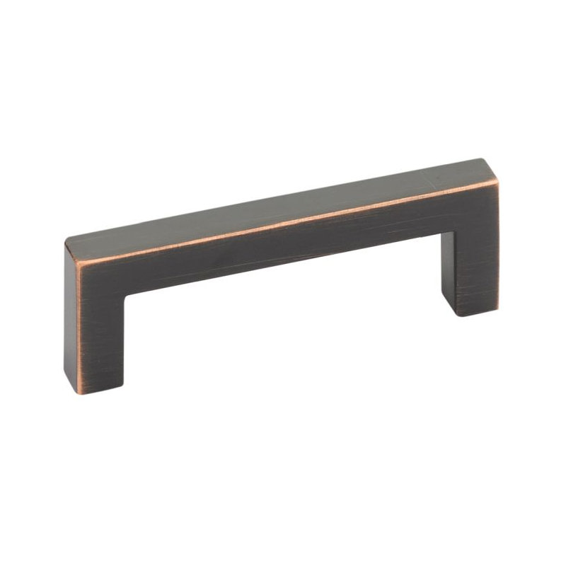 Emtek Warwick Cabinet Pull, Oil Rubbed Bronze, 3 1/2" Center to Center