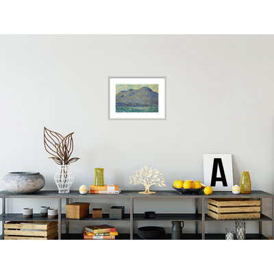 «Mt. Beacon at Newburgh» par Childe Hassam - impression giclée encadrée