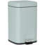 20L Boxy Metal Home Kitchen Bin 35*28*45 cm Metal 1 Piece Box Bin Light Blue Soft-Close Lid-133525509
