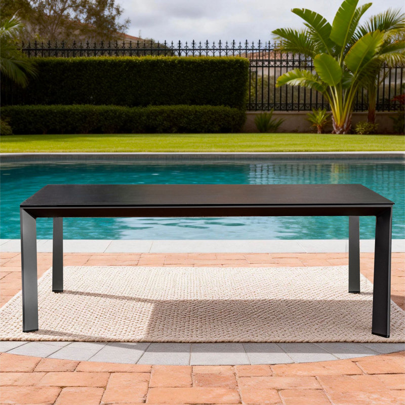 MIMO Aluminium Outdoor Dining Table, 200cm
