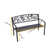 Beaucaire Steel Traditional Bench