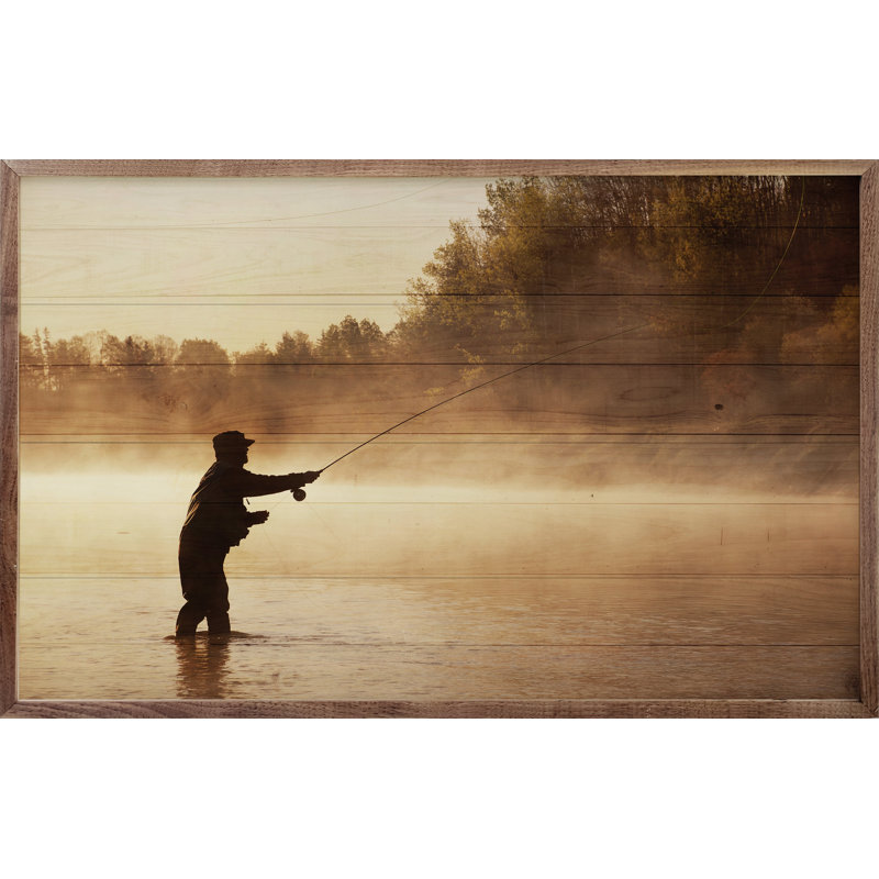Fly Fishing, 24" H x 36" W