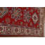 Tapis de couloir unique en laine noué à la main 2 pi 8 po x 9 pi 9 po nouvel âge Irick - rouge / bleu / brun