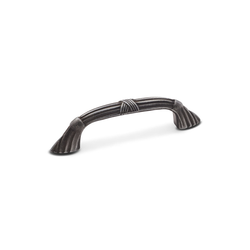 CP Series 3 1/2" Center to Center Arch Pull, Distressed Nickel, 3"