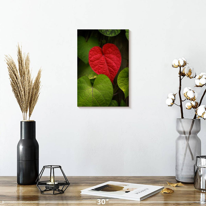 Harnek Heart Leaf, 12" H x 8" W