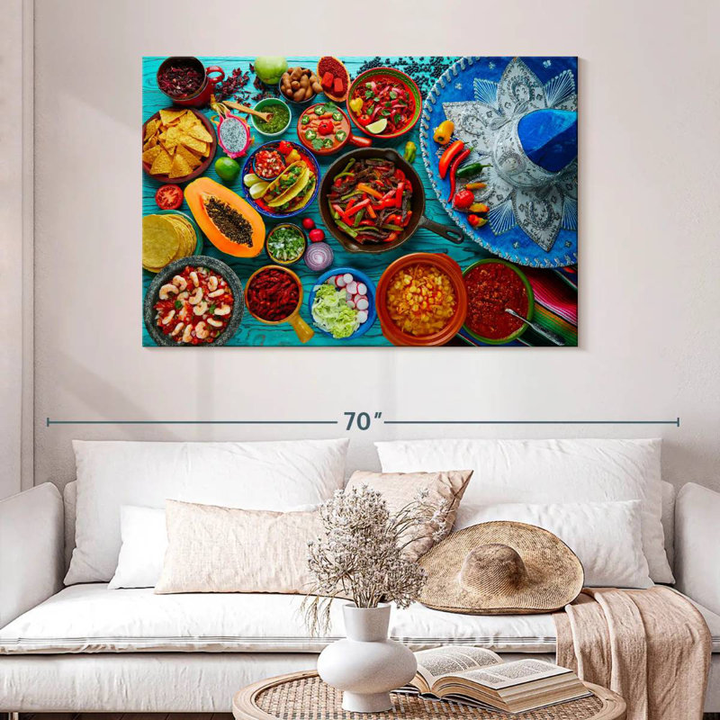 Cuisine mexicaine Yarlin, H 32 po x l 48 po