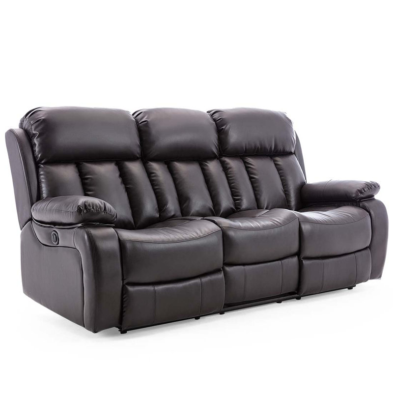 Electric Reclining Living Room Sets, Brown