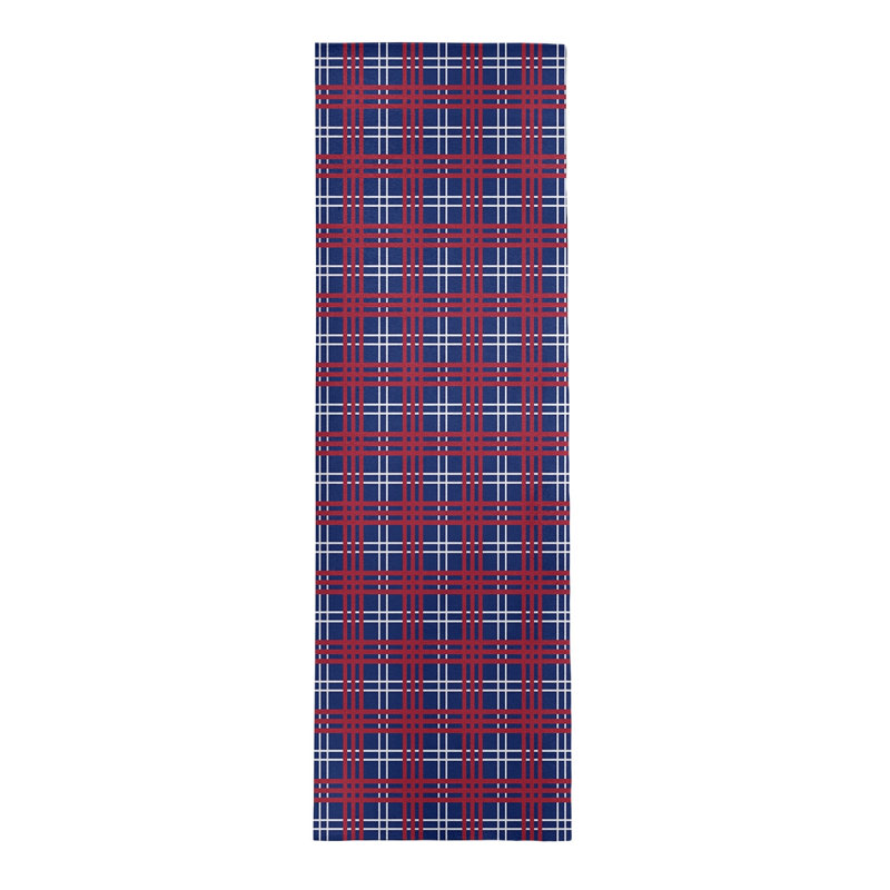 Plaid Indoor Rug, Runner 2'6" x 8'