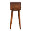 Console, bois massif