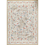 Aubusson Renaissance Wool Oriental Area Rug