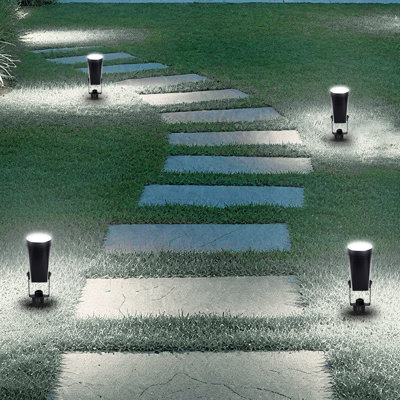 Outdoor Spot Lights, IP65 Waterproof Uplight Spotlights, Patio Decorations 24W Low Voltage Landscape Lights Work With Alexa, RGBIC Colour Changing Lig