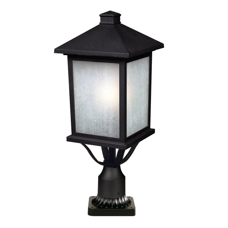 Luminaire d'extérieur à 1 lumière Wabansia, Noir