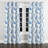 Coastal Curtains for bedroom - Floral Bradynn Grommet Curtain - 1 Panel-1107650703-1107650701