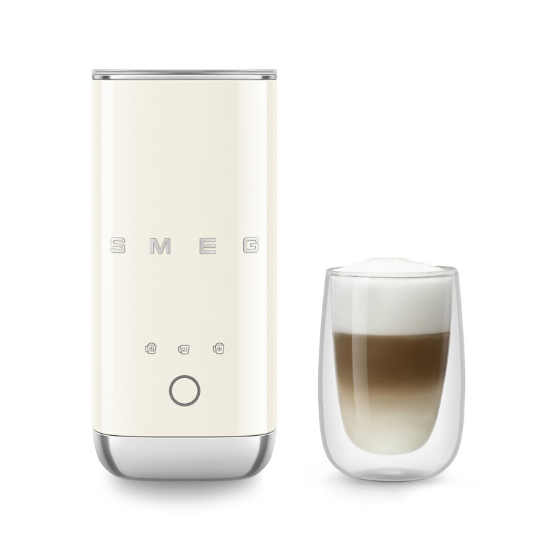Smeg Electric Milk Frother, Cream