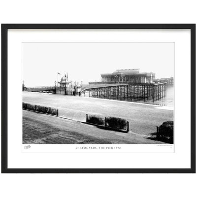 St Leonards, the Pier 1892 1 Piece Single Picture Frame Wall Art