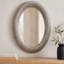 Constance Oval Aluminium Mirror