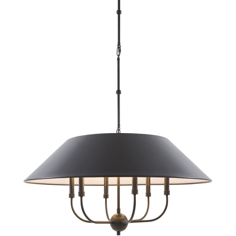 Lustre Altman, Six lumières, Noir