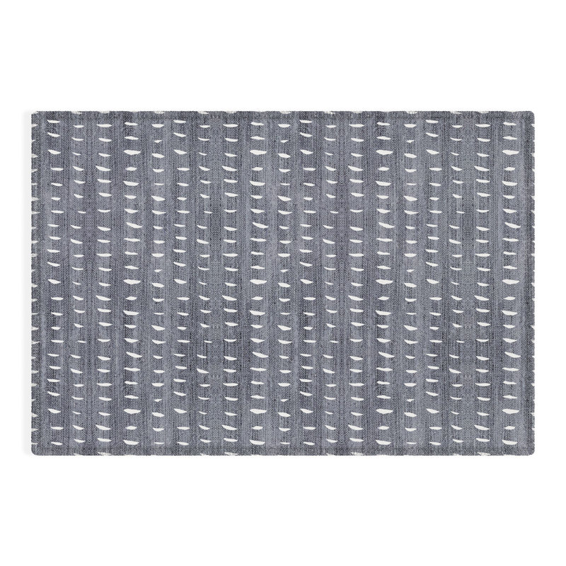 Kensell Ikat Indoor / Outdoor Rug, Rectangle 2' x 3'