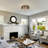 Ifill Seeded Glass Flush Mount