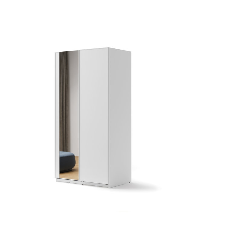 Swanhild Laminate Wardrobe, 235cm H x 120cm W x 71cm D