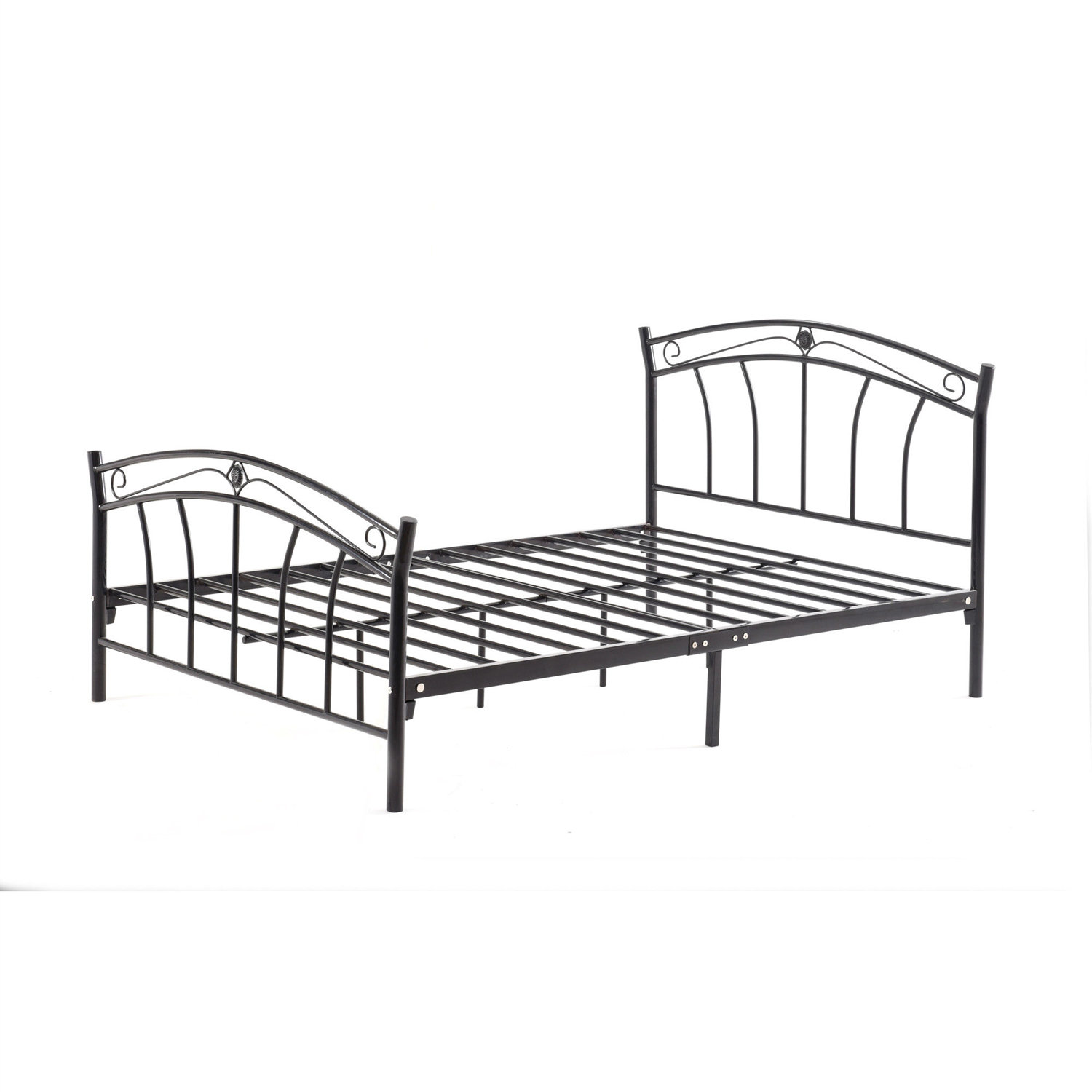 Winston Porter Dakuan Metal Slat Bed Wayfair