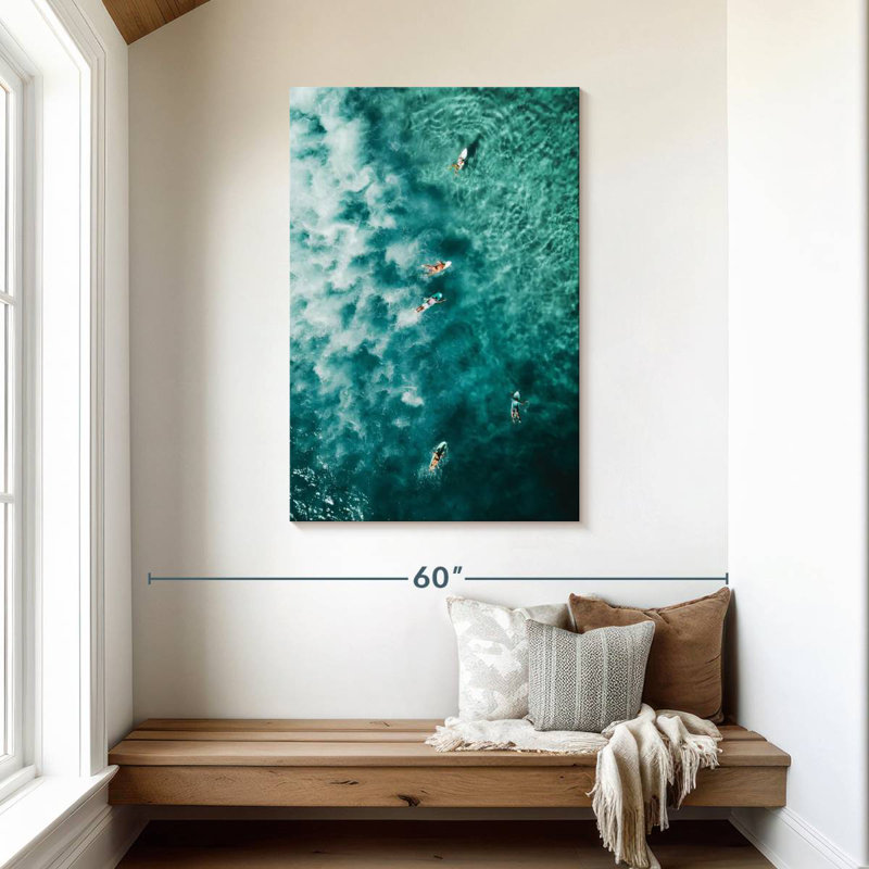 Senne Before A Wave, 45" H x 30" W