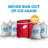 Never Ending Ice Newair Countertop Ice Maker, 50 lbs. of Ice a Day, 3 Ice Sizes and Easy to Clean BPA-Free Parts-9360716