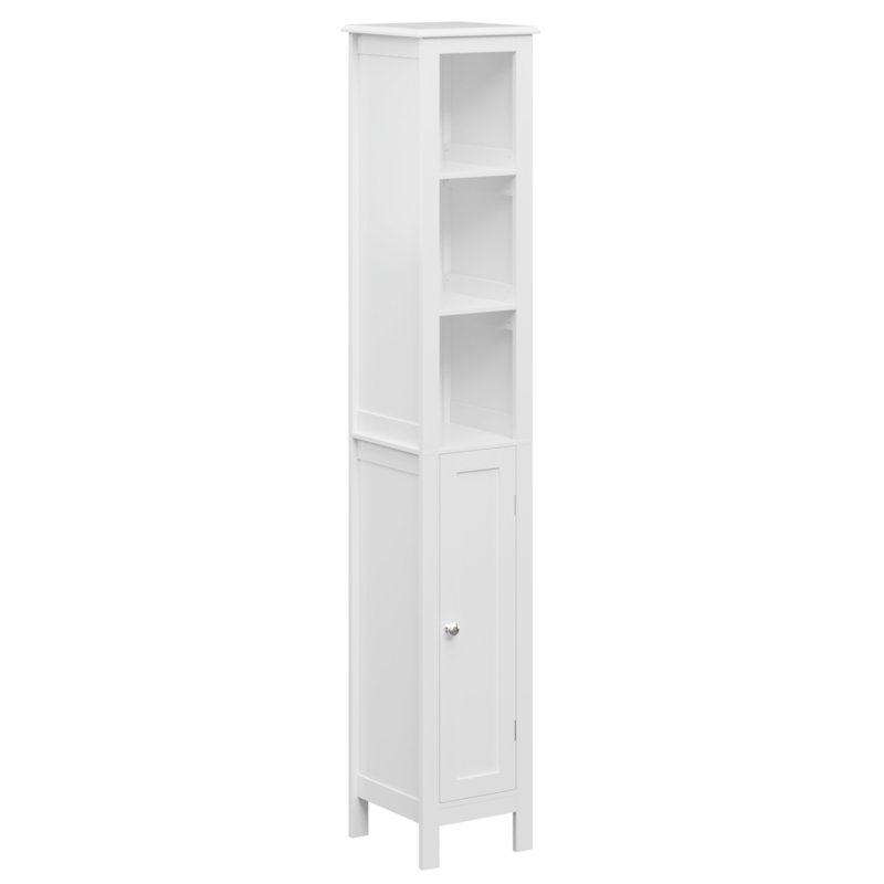 Armoire de rangement de 66,92 po de hauteur avec tablettes réglables